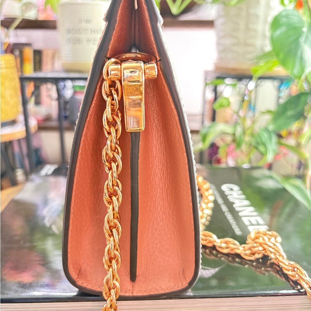 Gucci Ophidia Blush Pink GG Logo Chain Strap Shoulder Bag - Picture 3 of 8